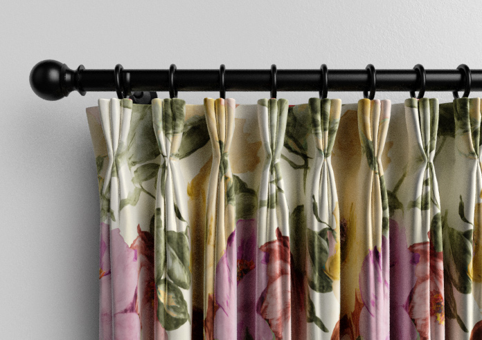 Amelia Faux Silk, Berry Blush - Made to Measure Curtain - Image 11